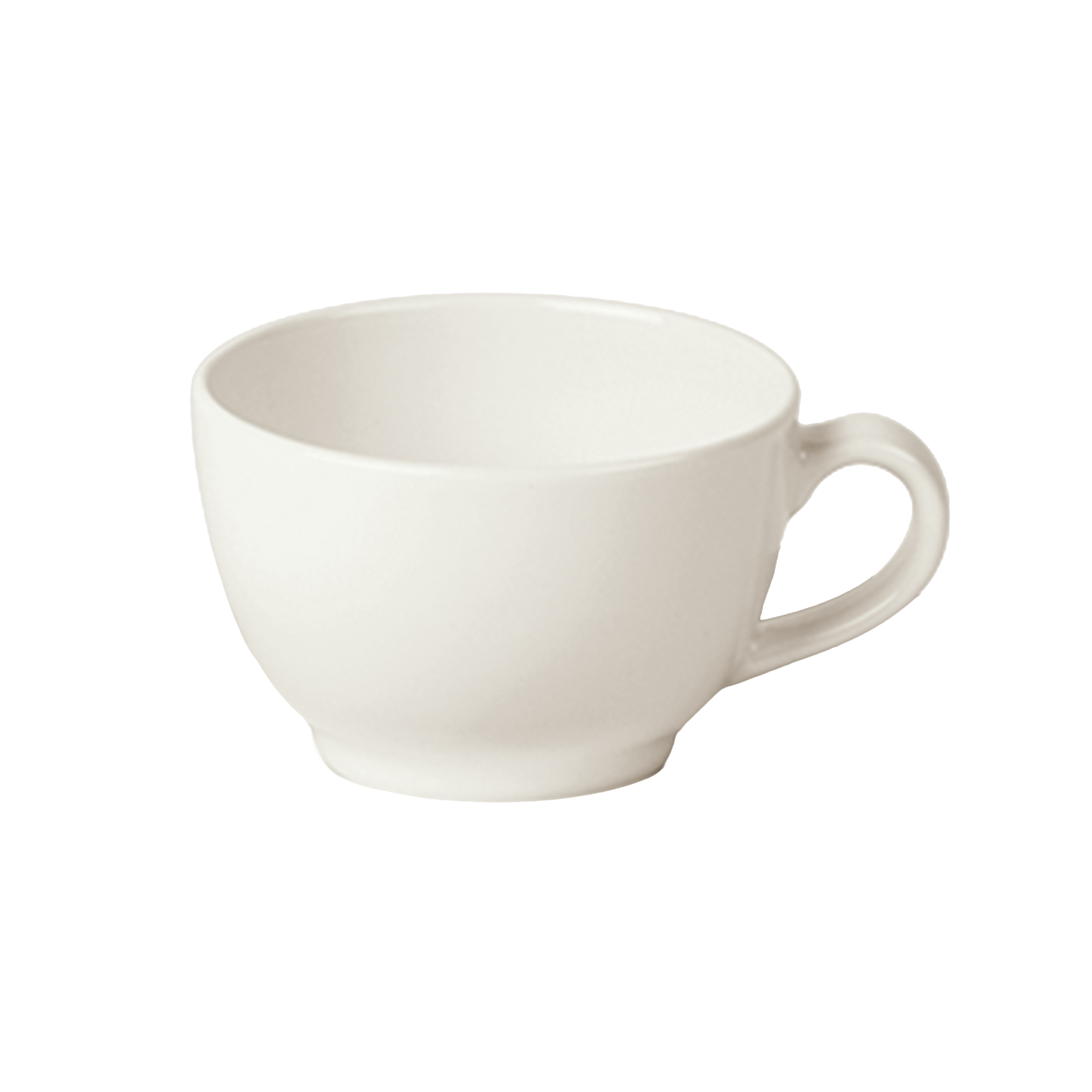 White Academy Bowl Shaped Cup