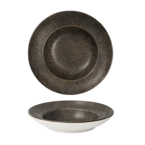 Ebony Pasta Plate