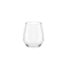 stemless wine glass