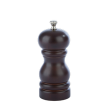 Brown Rubber Wood Salt Mill