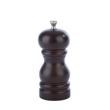 Brown Rubber Wood Salt Mill