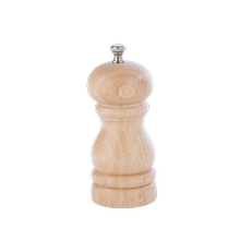 Natural Rubber Wood Salt Mill