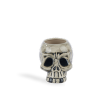 Ceramic Skull Tiki Mug